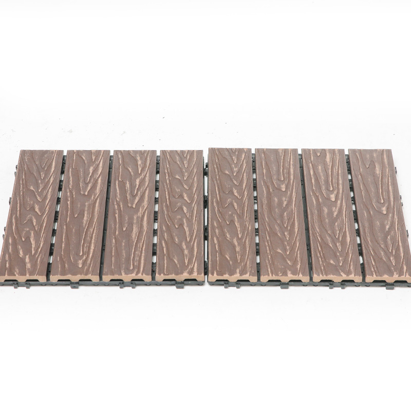 Lignum Granum WPC Tile interlocking Deck pro Horto Balconies