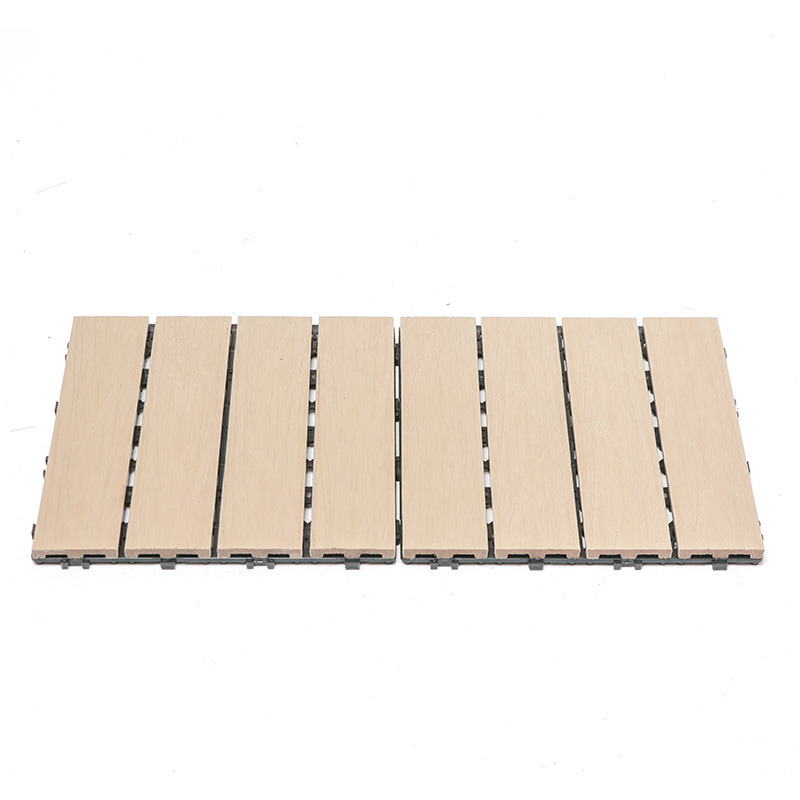 Dura WPC Composita Interlocking Circumda Tile Outdoor Wood Plastic Tiles