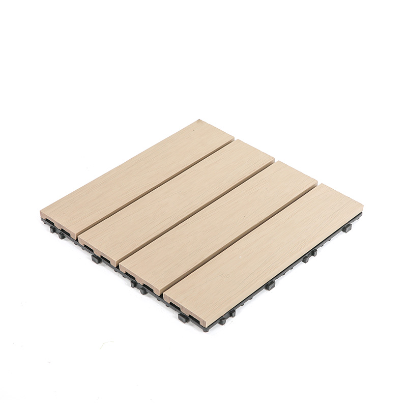 Dura WPC Composita Interlocking Circumda Tile Outdoor Wood Plastic Tiles